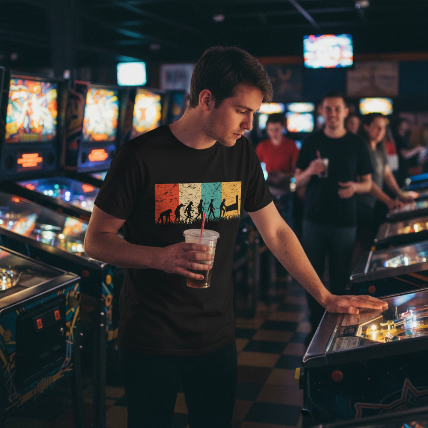 Evolution of Pinball Vintage Shirt
