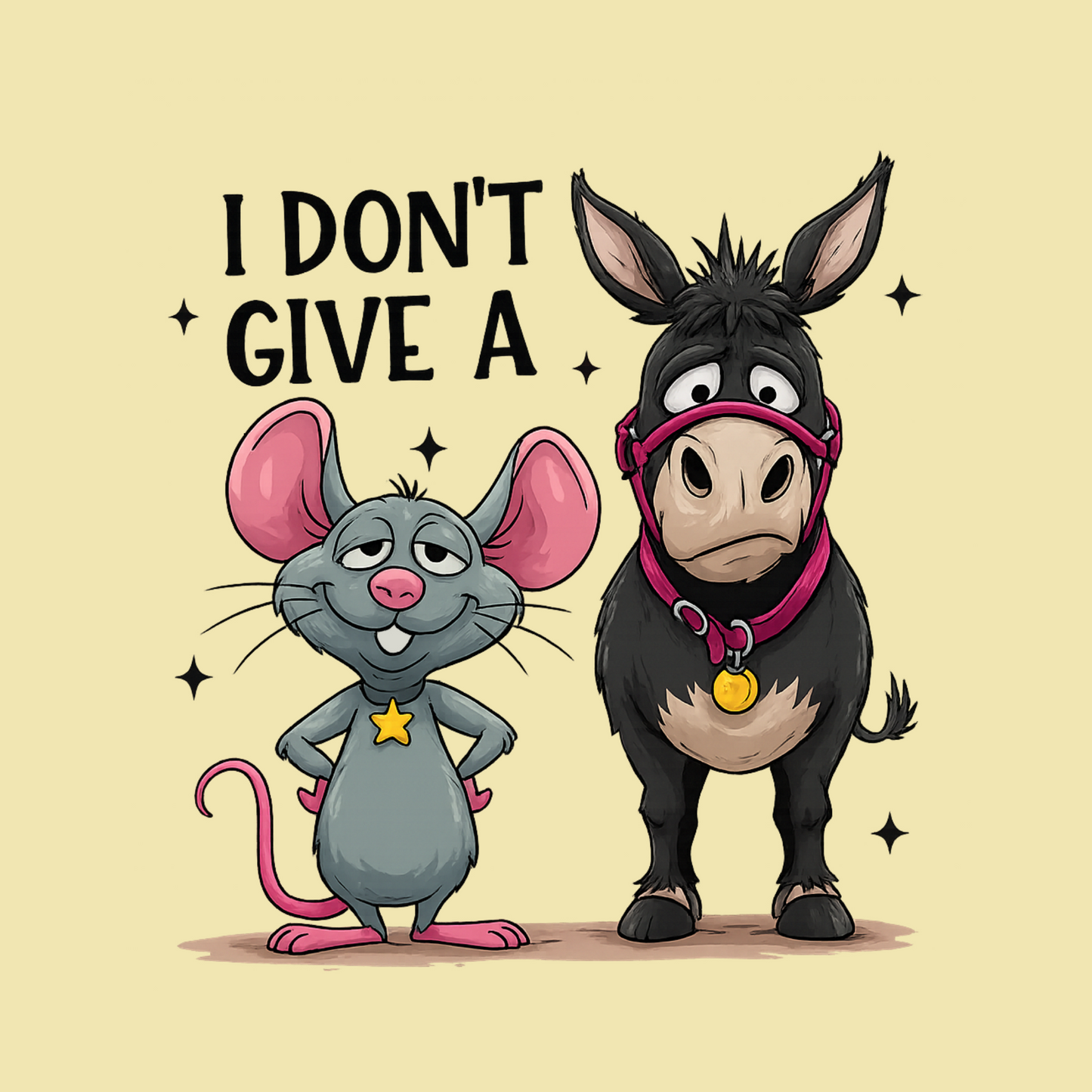 I Don't Give a Mouse Donkey - TShirt