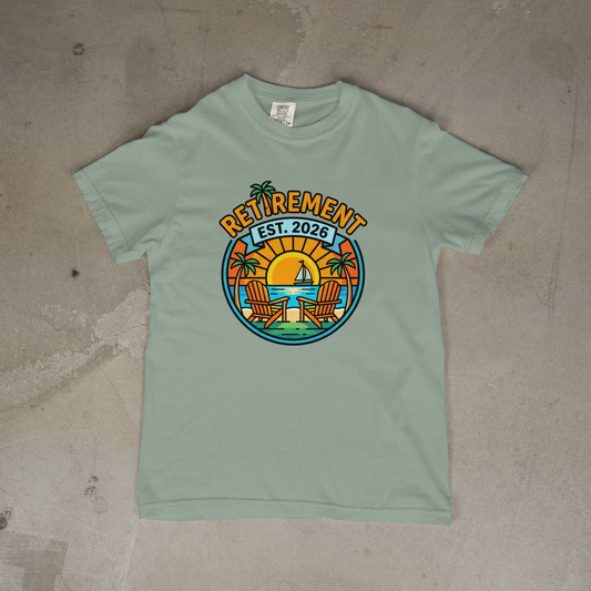 Retirement Established 2026 T-Shirt
