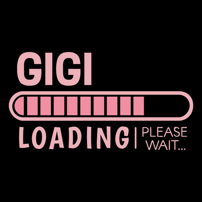 GIGI Loading Please Wait T-Shirt