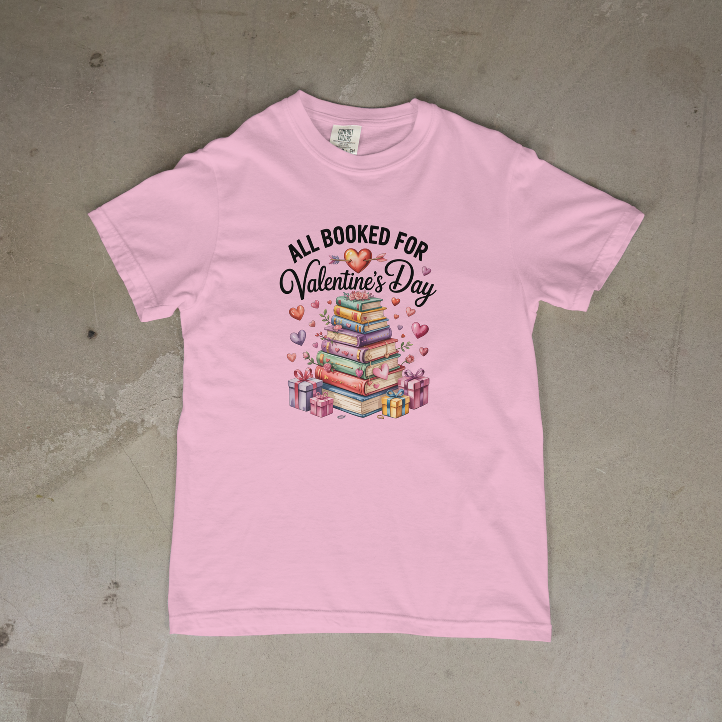 All Booked For Valentines Day T-Shirt