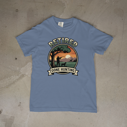 Retired Gone Hunting T-Shirt