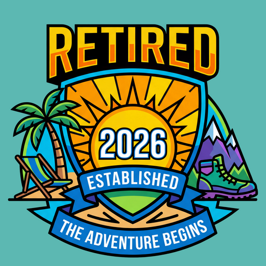 Retired 2026 The Adventure Begins T-Shirt