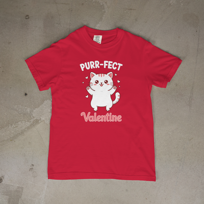 Purr-fect Valentines Day T-Shirt