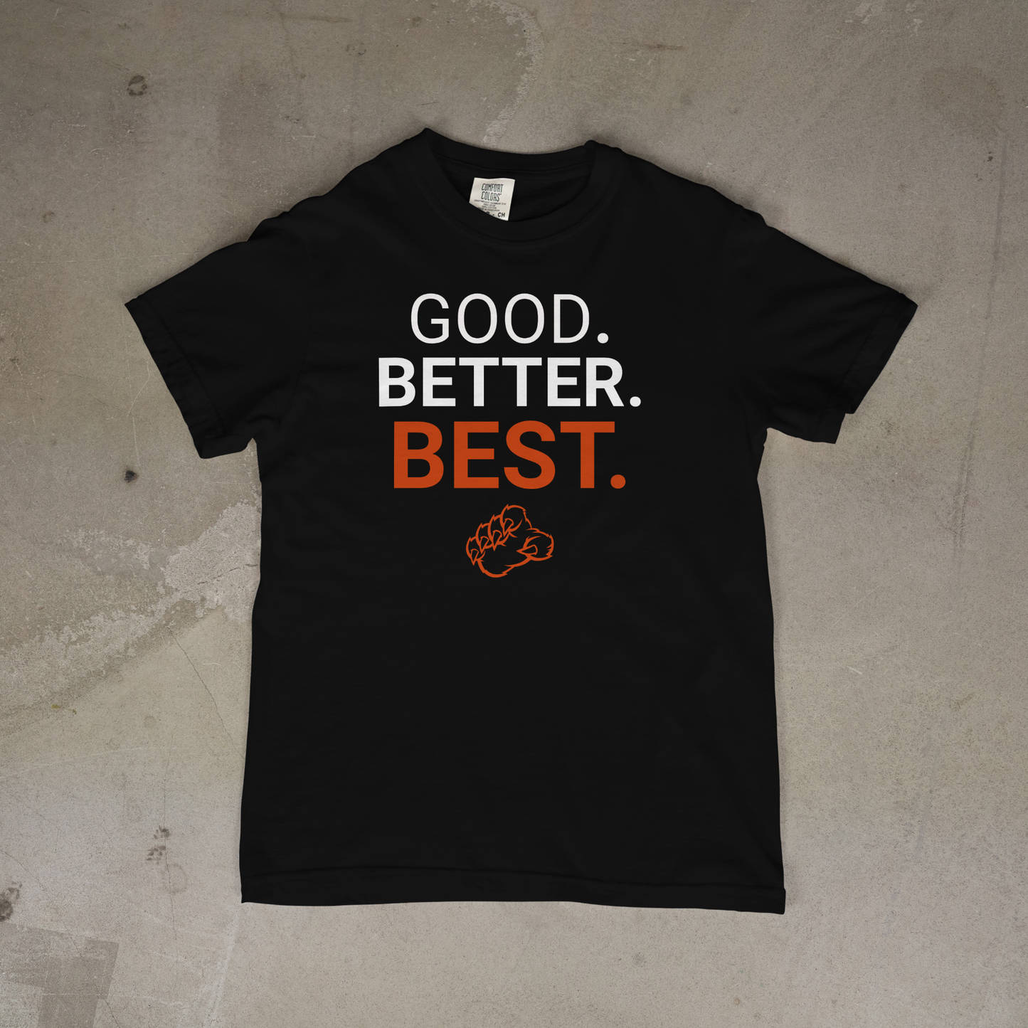 Chicago Football Good Better Best with Bears Claw