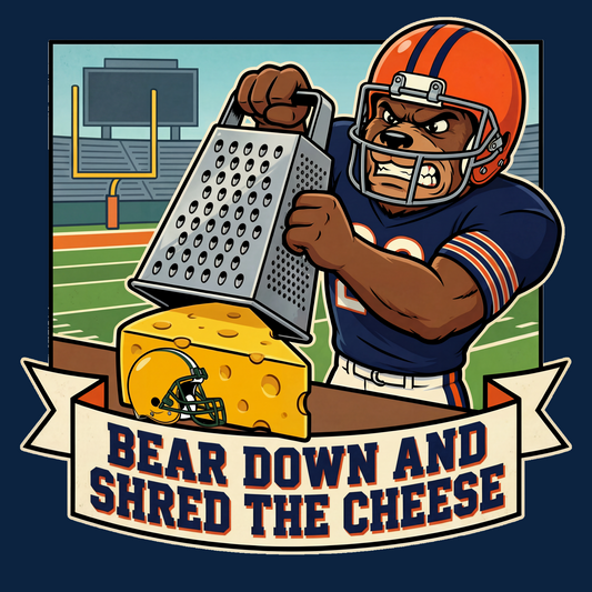 Bear Down And Shred The Cheese TShirt