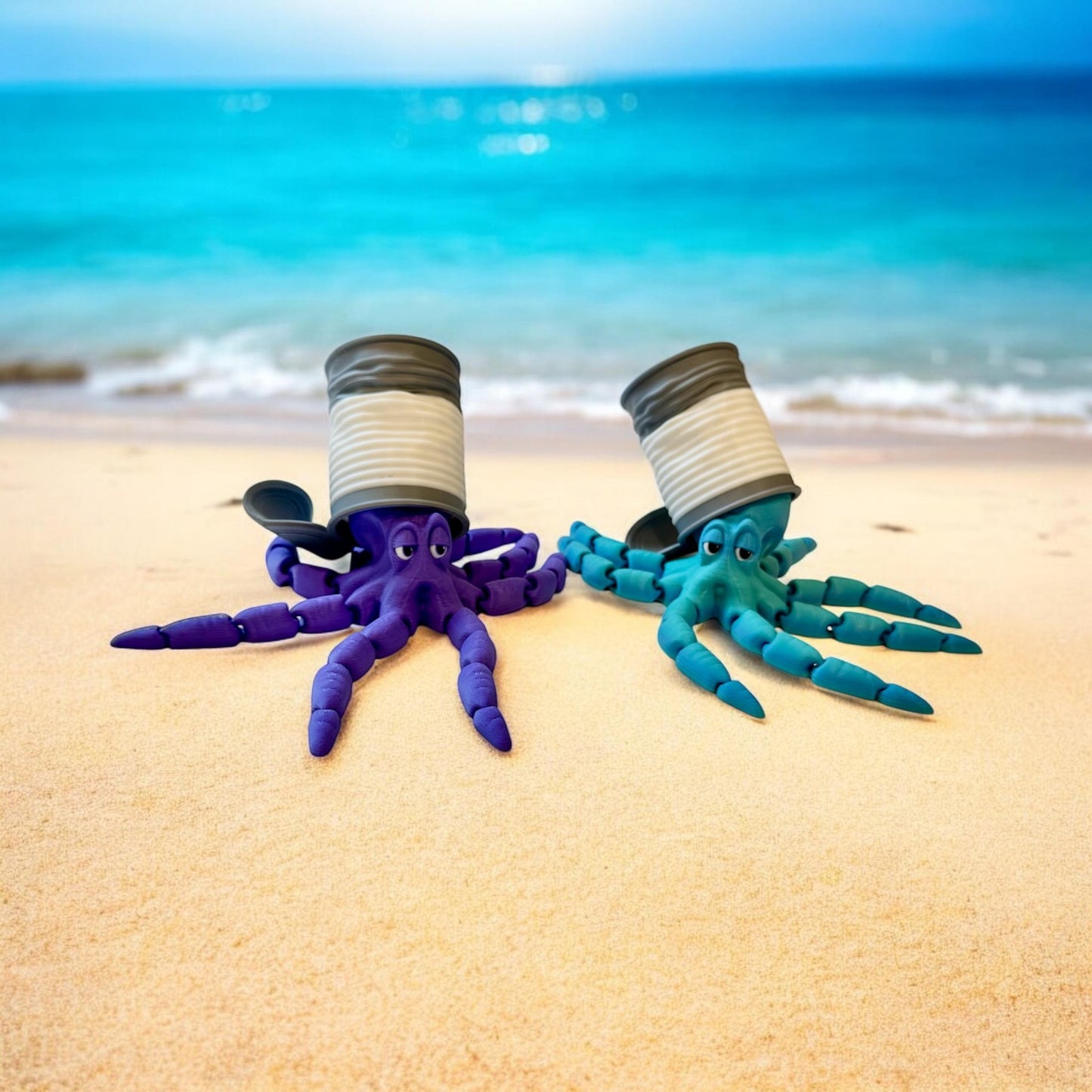 Dan the Articulated fidget toy Octopus