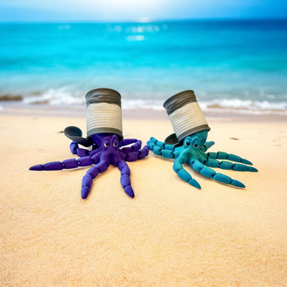 Dan the Articulated fidget toy Octopus